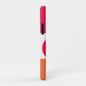 Roze, Oranje en gele pokadots Case-Mate iPhone Case (Achterkant/rechts)