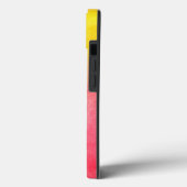 Roze Oranje gele Waterverf Ombre Case-Mate iPhone Case (Achterkant / Links)