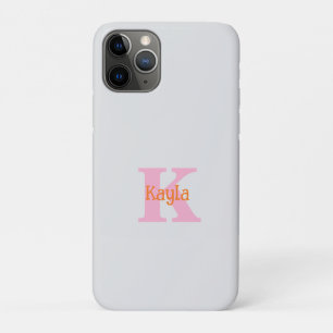 Roze Oranje Grijs Grijs Jongensachtig Modern Aange Case-Mate iPhone Case