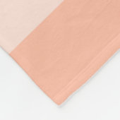 Roze Oranje Groen Striped Elegant Modern Trendy Fleece Deken (Hoek)