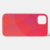 Roze, oranje, moderne, eenvoudige, coole, trendmat Case-Mate iPhone case (Achterkant (horizontaal))