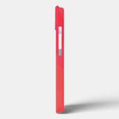 Roze, oranje, moderne, eenvoudige, coole, trendmat Case-Mate iPhone case (Achterkant / Links)