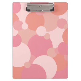 Roze-oranje moleculen Klembord