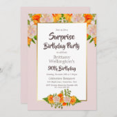 Roze Oranje onderneming op de 90e verjaardag van d Kaart (Voorkant / Achterkant)