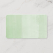 Roze oranje pony baby shower diaperten informatiekaartje (Achterkant)