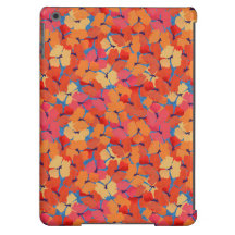 Roze Oranje Poppies Hoesje-Mate iPad Case