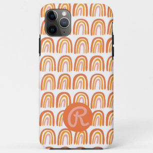 Roze Oranje Rainbows Pattern CUSTOM Case-Mate iPhone Case