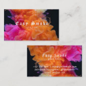 Roze Oranje Rooke Vape Shop Visitekaartje (Voorkant / Achterkant)