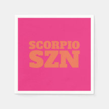 Roze Oranje Scorpio SZN Cool