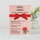 Roze Oranje ventilator in het Vrijgezellenfeest va Kaart (Staand voorkant)