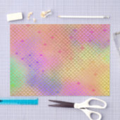 Roze & Oranje Zeemeermin Patroon Verjaardagsfeest Tissuepapier (Craft)