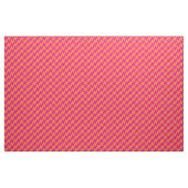 Roze Oranje ZigZag Stof (Yard (91,4 cm))