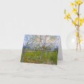Roze Orchard (F555) Van Gogh Fine Art Kaart (Gele Bloem)