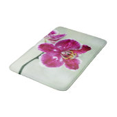 Roze Orchid Badmat (Gekanteld)
