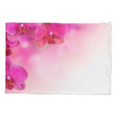 Roze Orchid Blooming Pillowcase set Kussensloop (Achterkant)
