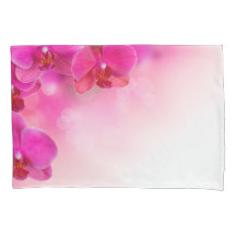 Roze Orchid Blooming Pillowcase set
