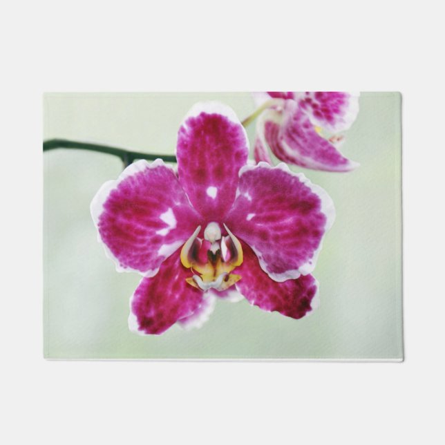 Roze Orchid Deurmat (Voorkant)