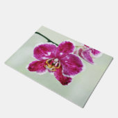 Roze Orchid Deurmat (Schuin)