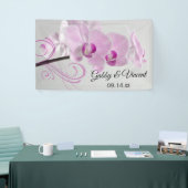 Roze Orchid Elegance Wedding Spandoek (Beurs)