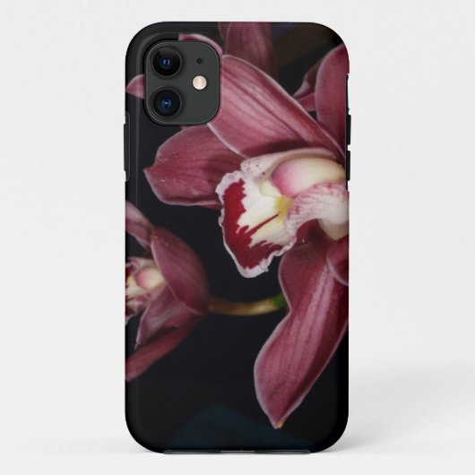 Roze Orchid Flowers iPhone 5 Hoesje (Achterkant)