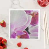 Roze Orchid Flowers Servet (Insitu)
