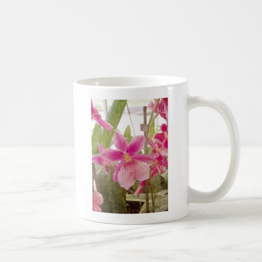 Roze Orchid Koffiemok (Rechts)