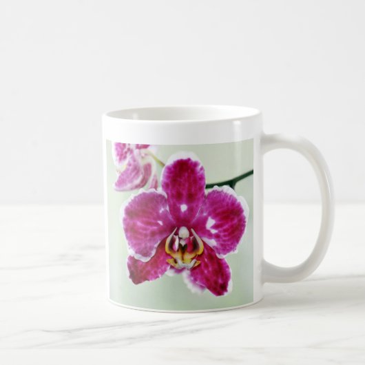 Roze Orchid Koffiemok (Rechts)