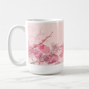 Roze Orchid Koffiemok
