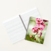 Roze Orchid Notitieboek (Binnen)