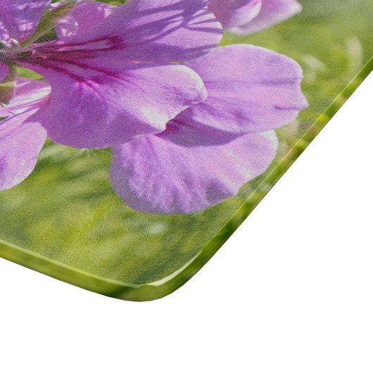 Roze Orchid Snijplank (Hoek)