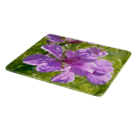 Roze Orchid Snijplank (Hoek)