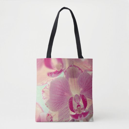 Roze Orchid Tote Bag (Voorkant)
