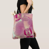 Roze Orchid Tote Bag (Dichtbij)