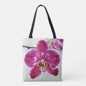 Roze Orchid Tote Bag (Achterkant)