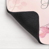 Roze Orchid Wedding Muismat (Hoek)
