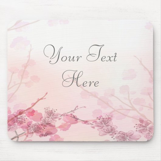 Roze Orchid Wedding Muismat (Voorkant)