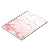 Roze Orchid Wedding Notitieboek (Linkerzijde)