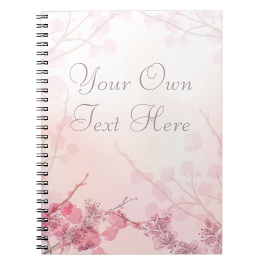 Roze Orchid Wedding Notitieboek (Voorkant)