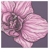 Roze orchidebloemen stof (Close Up)