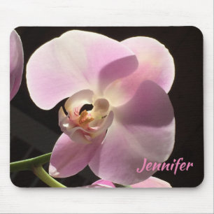 Roze Orchidee Bloem Botanisch Muismat