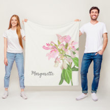 Roze Orchidee Bloemendesign – Elegante Botanische 