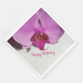  Roze Orchidee Bloesem Bloesem  Servet (Hoek)