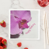  Roze Orchidee Bloesem Bloesem  Servet (Insitu)