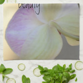 Roze orchidee expressie theedoek (Gevouwen)