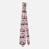 Roze Orchidee Heren Das (Voorkant)