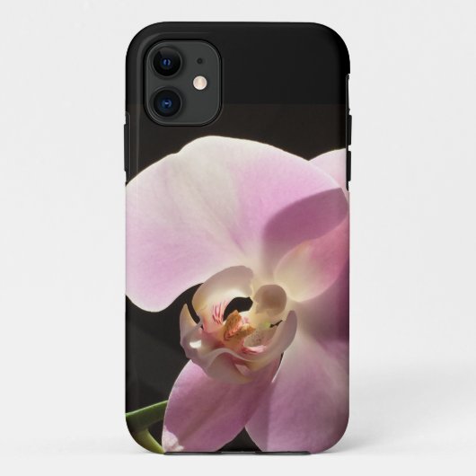Roze Orchidee Hoesje Mobiele Telefoon Hoesje iPhon (Achterkant)