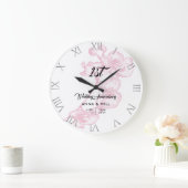 Roze orchidee inktketch legant bruiloft Jubileum Grote Klok (Huis)