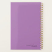 Roze Orchidee Joy Planner (Achterkant)