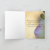 Roze orchidee Jubileum Kaart (Binnen)