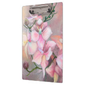Roze orchidee klembord (Links)